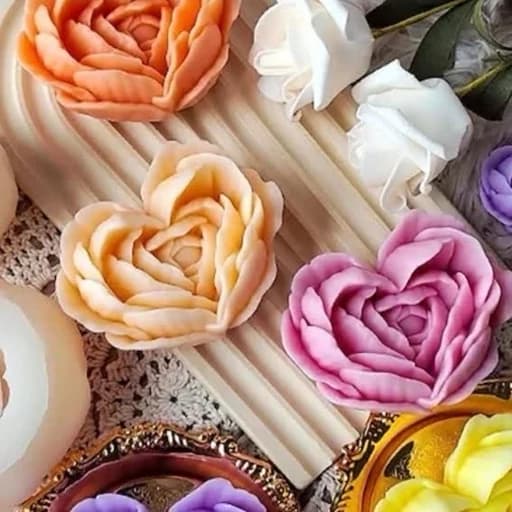 شمع‌های دست‌ساز گالری آنا